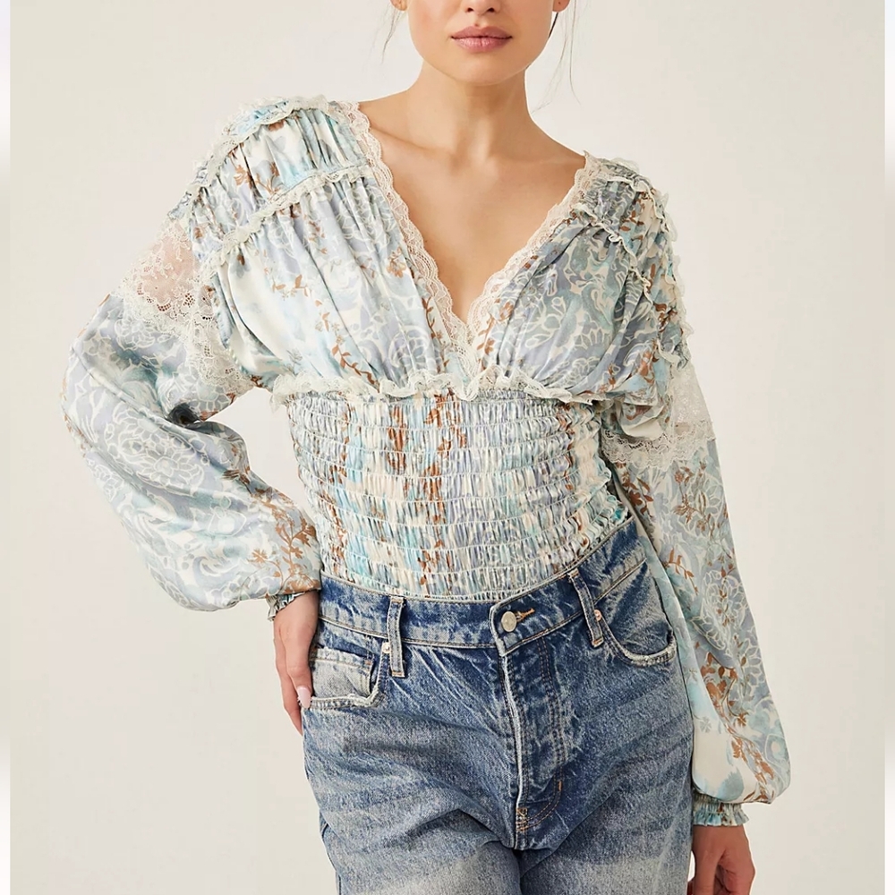 Free People Worth The Wait Body Suit.